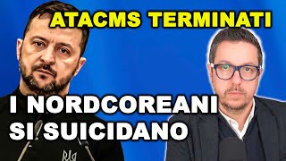 KURSK: I NORDCOREANI si suicidano mentre l’Ucraina ha già terminato i missili ATACMS