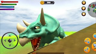 Best Dino Gamer - Jurassic Triceratops Simulator Android Gameplay #dinosaur screenshot 2