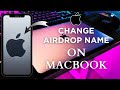 How To Change Airdrop Name In Mac