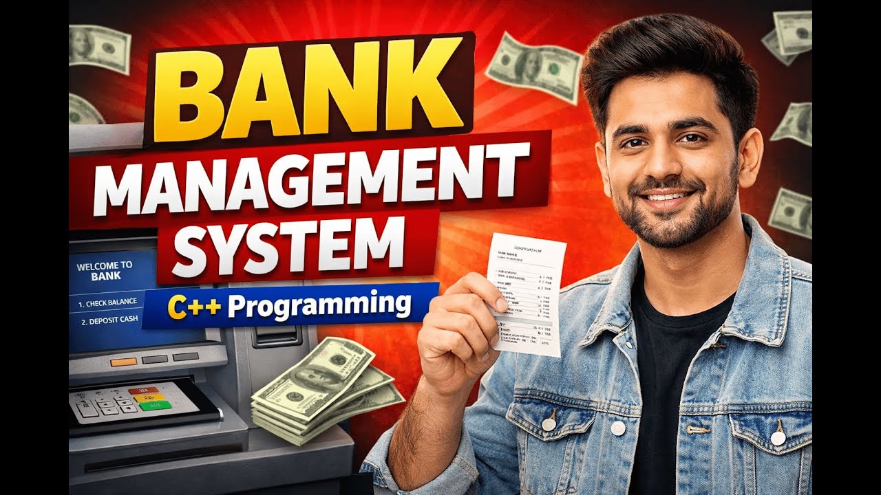 Bank Management System in C++ - YouTube