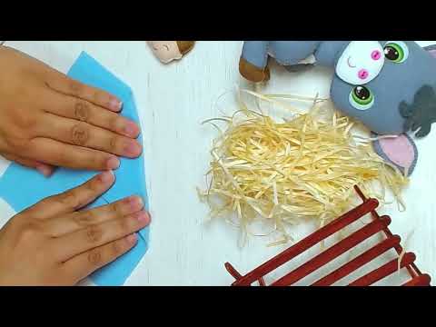 Projeto Presépio ( finalização manjedoura e menino Jesus)
