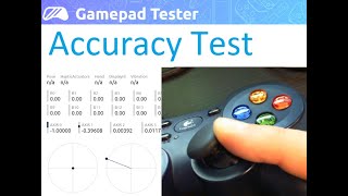 Logitech F310 Analog Accuracy Test