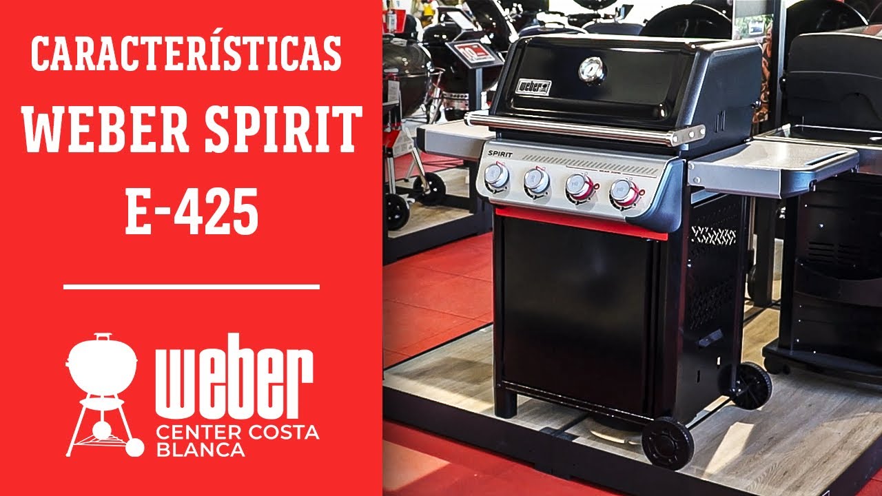 Características de la nueva Weber SPIRIT E-425
