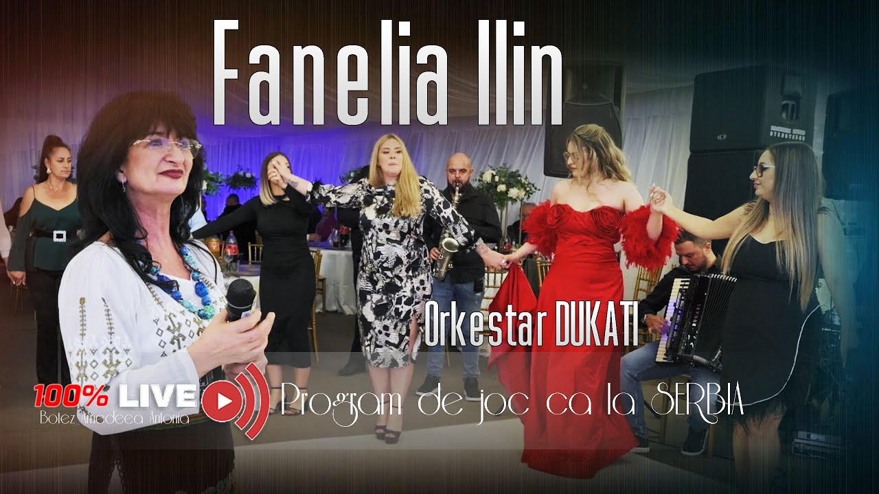 Fanelia Ilin & Orkestar DUKATI || Program de joc ca la SERBIA LIVE 2025 || Botez Amedeea Antonia