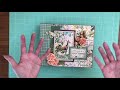 Woodland Friends Walk Through Scrap Book Mini Album