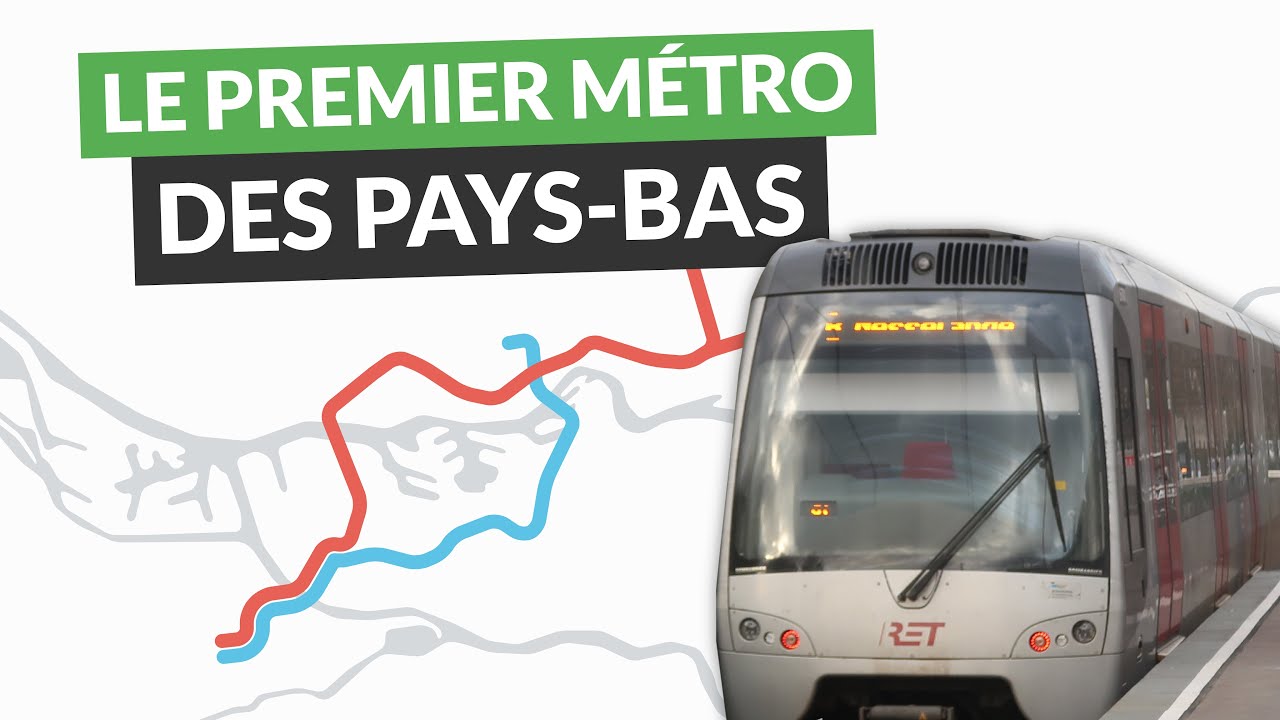 Le métro de Rotterdam regorge de bizarreries !