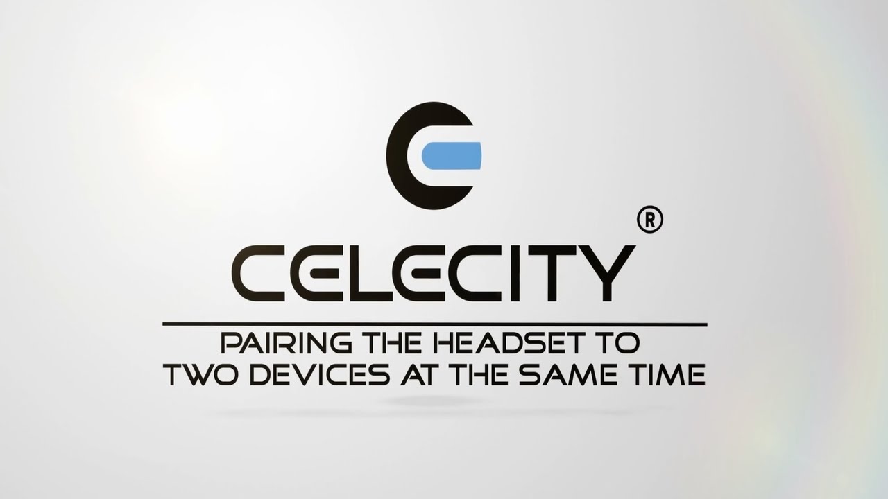 Video 5: CELECITY® Drive D-1 Instructional Series | Pairing the Headset to Two Devices
