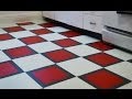 How to install a temporary vinyl tile floor