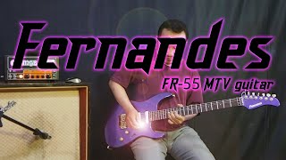 Fernandes FR-55 MTV guitar Fernandes FR-55 MTV guitar