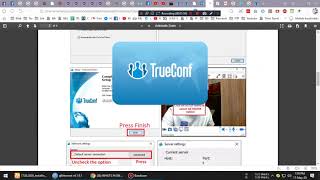 True Conf. How to Download, Install and open True Conf.