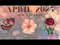 WHATS TO COME| April 2025 Pick a Flower| Neptunian Nudes| #pickacard #tarot