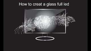 glass led in corel draw