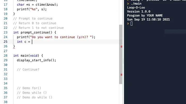 C Prog Skills Using Replit: Lesson 5 Part 3