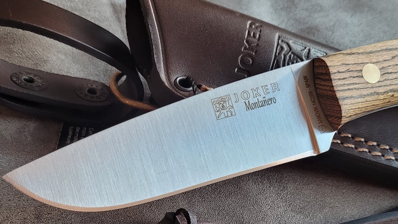 JOKER MONTAÑERO🔪🏕, EL CUCHILLO DE BUSHCRAFT POR EXCELENCIA