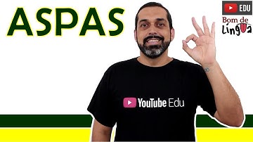 Como usar as ASPAS - #BdL