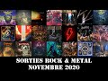 Capture de la vidéo Sorties Albums Rock & Metal : Novembre 2020