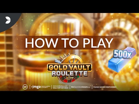 Gold Vault Roulette: Tutorial | Evolution