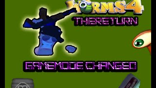 Worms 4 TheReturn AK-47 Wormpot Mode Gamemode Changed