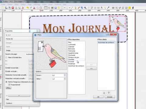 Scribus mode d'emploi - 3. l'insertion d'une image