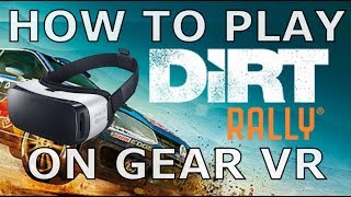 SteamVR on GEAR VR - Play DIRT RALLY On Your GEAR VR with RIftcat screenshot 4