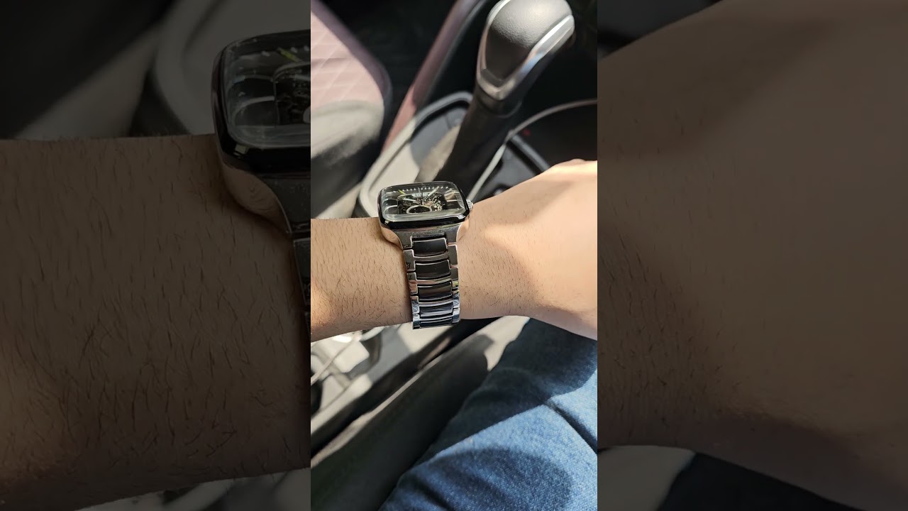 Titan Open Heart Square Slow Reveal nt90175kd01