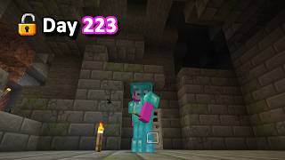 Unlocking 1 chunk every day in Minecraft | Day 223
