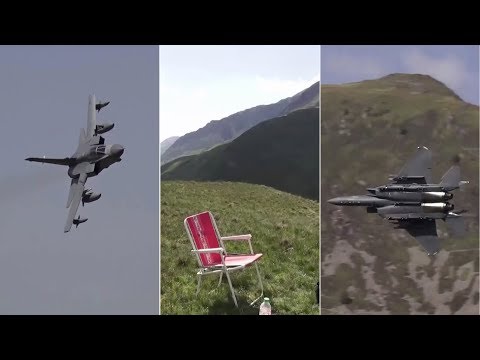Wales: Wer auf diesem Stuhl sitzt, dem fliegen Kampfjets um die Ohren