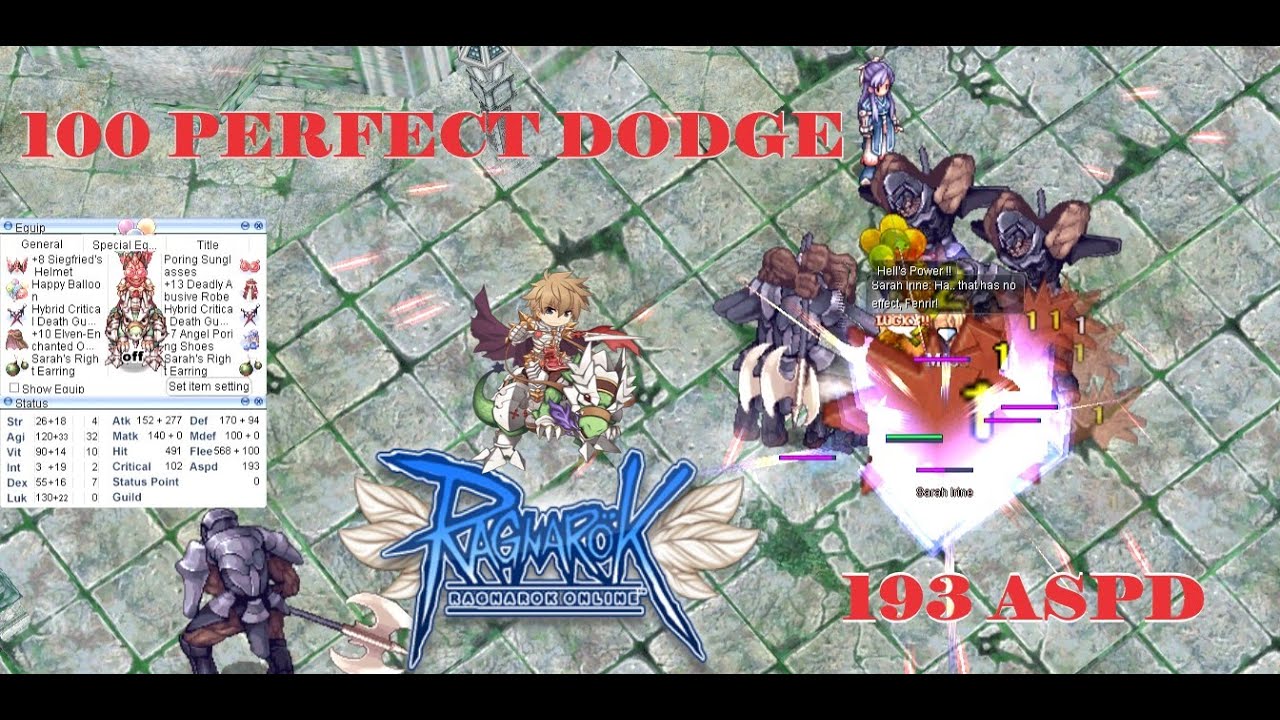 Ragnarok perfect dodge