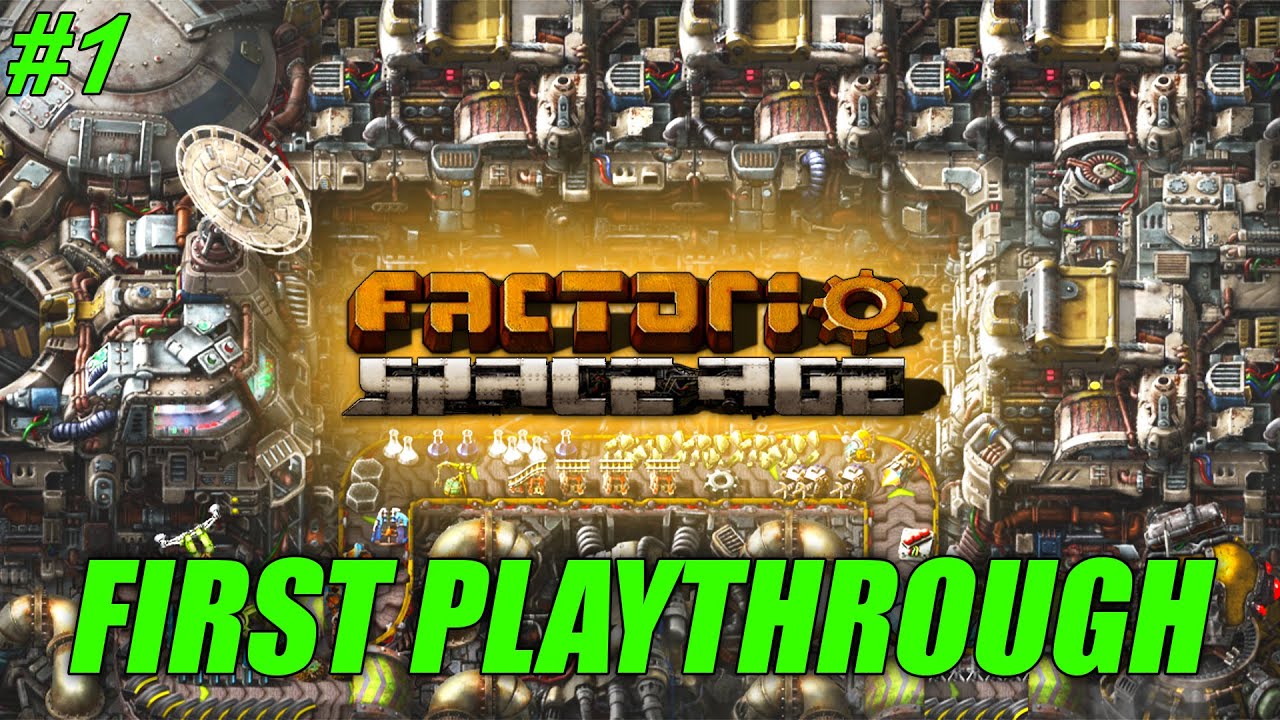 🔴FACTORIO SPACE AGE🔴 NOOBS FIRST PLAYTHROUGH: EP 1 - YouTube