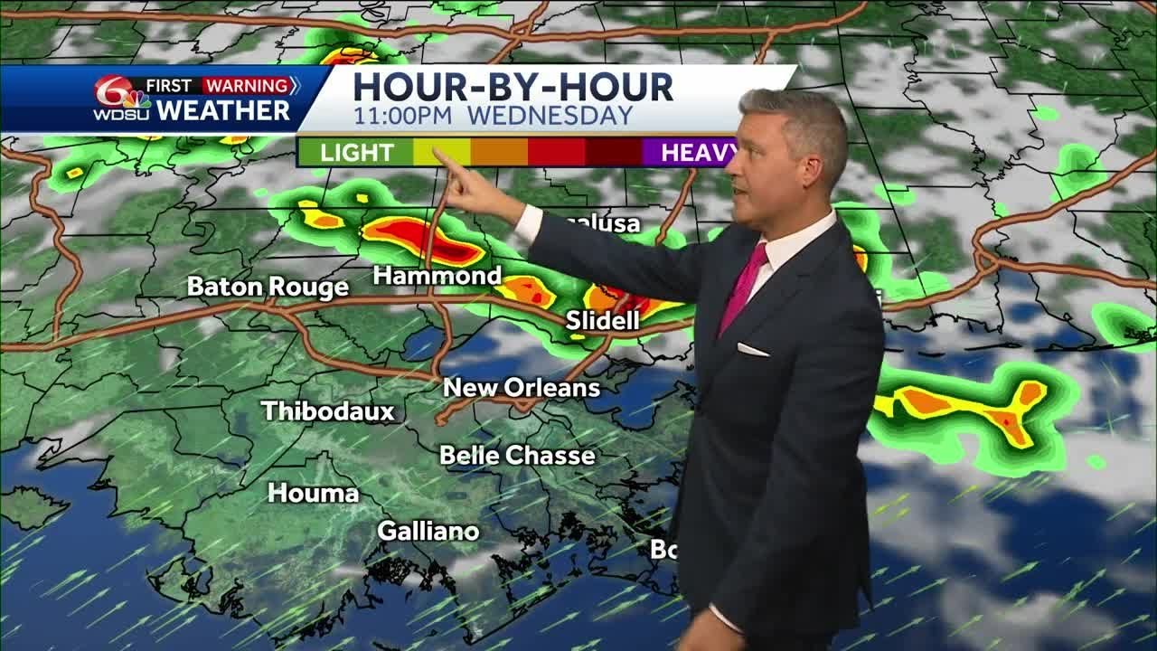 Tracking a round of storms that could bring some relief from the heat ...