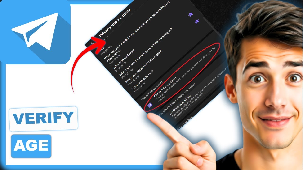 How to verify age on Telegram (Easiest Way)(2026 Guide) YouTube