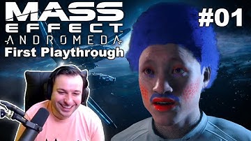 Mass Effect Andromeda - First Playthrough Part 01 - In a New Galaxy?!
