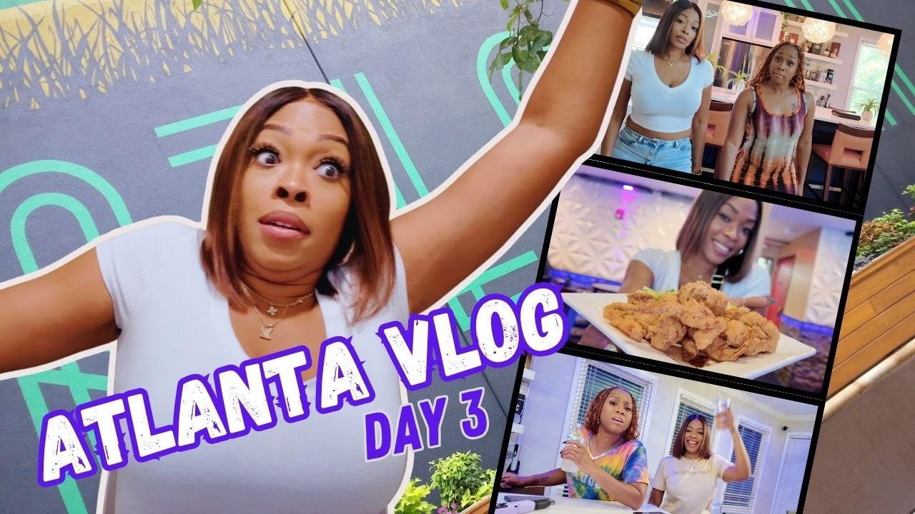 Видеоблог ATL, день 3 ✨ Разговор о париках, гастрономические приключения, танец Trina Line и мой ...