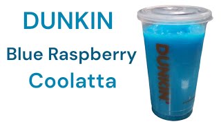 How To Make Dunkin Blue Raspberry Coolatta