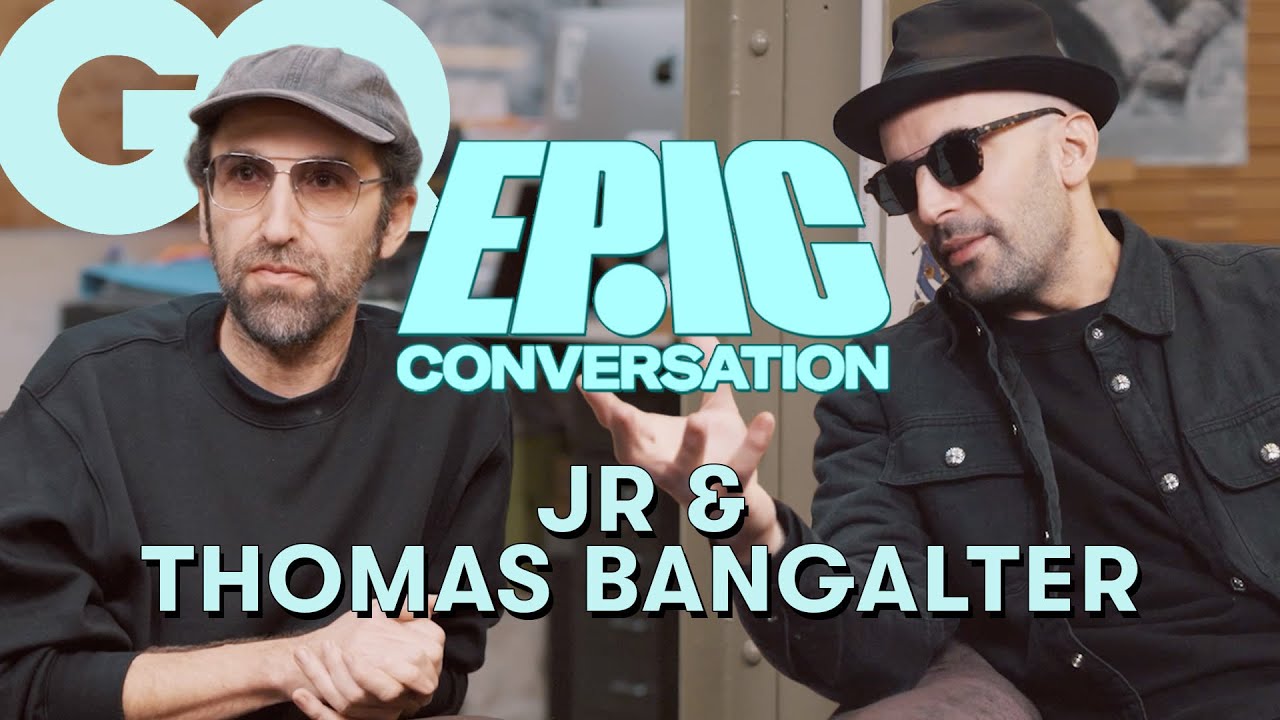 JR et Thomas Bangalter (ex-Daft Punk) parlent processus créatif, art et anonymat | GQ