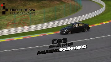 Mercedes-Benz C63 AMG | Spa Francorchamps | Assetto Corsa Sound Mod |