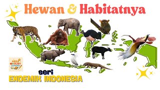 HEWAN ENDEMIK INDONESIA: Mengenal Hewan dan Habitatnya #hewan #indonesia #fauna #kidslearning
