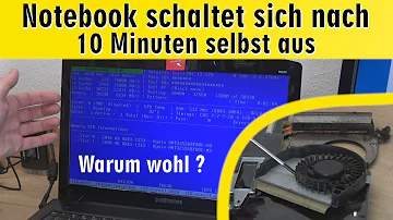 Wieso schaltet sich mein Laptop von selber aus?