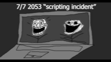 Trollge: The "scripting" incident