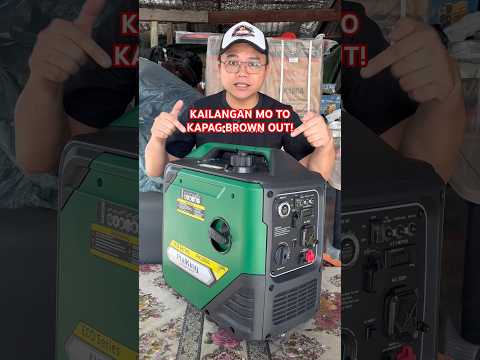 Generator na sure magagamit tuwing Emergency, Brownout, Camping, or pangnegosyo | Philking PK3800i