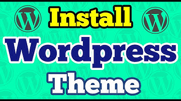 Install Wordpress Theme on live website & on  localhost