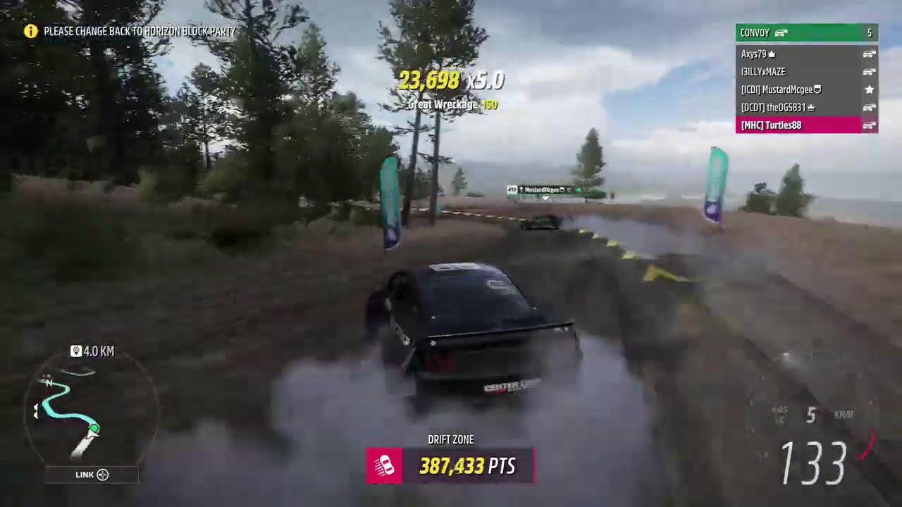 FH5 Volcano downhill  drift tandems🚗💭💭