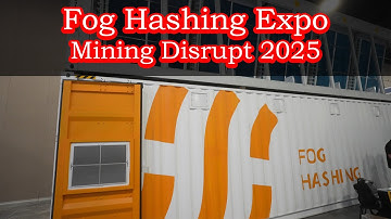 Fog Hashing Expo Immersion Container - Mining Disrupt 2025