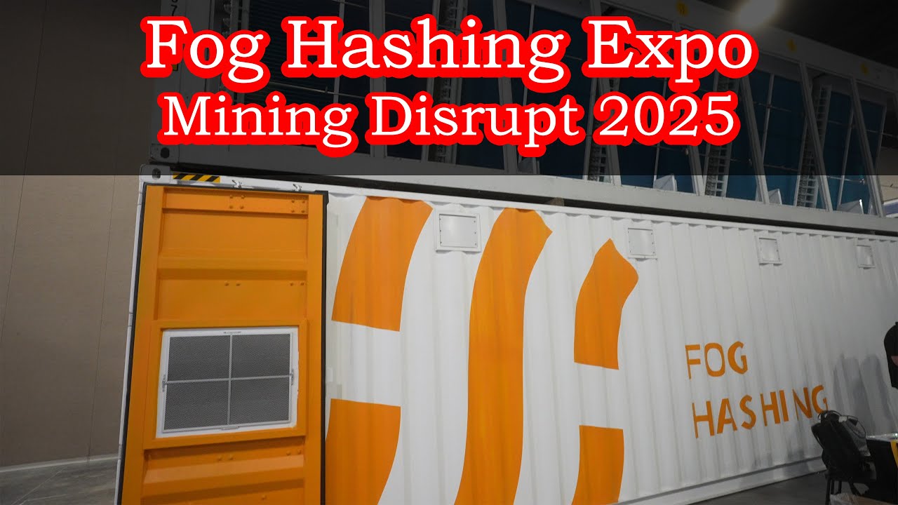Fog Hashing Expo Immersion Container - Mining Disrupt 2025