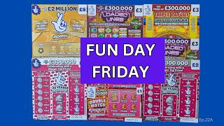 Funday Friday! Cards from the UK National Lottery. (Ep.22A)