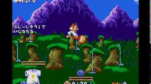 Intro-Demo - Yamaneko Bubsy no Daibouken (Japan, SNES)