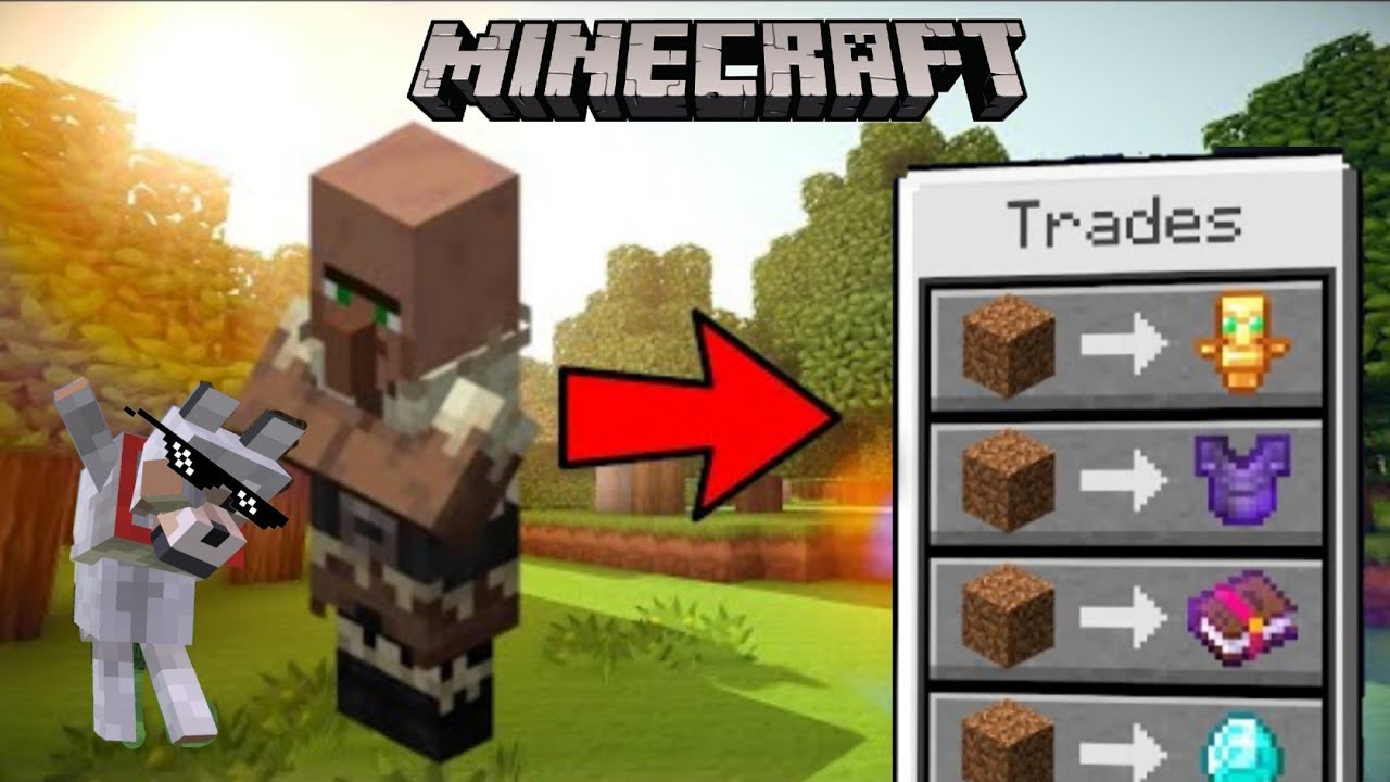 Minecraft But Villager Trades Are Op Data Pack – PSVI