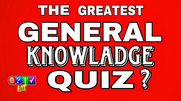 The Greatest General Knowledge Quiz Ever? |Ultimate Trivia Quiz Game + New Quiz