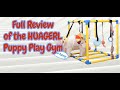 🐶 Puppy Play Gym with 8 Toys 🎾 Interactive Indoor Activity Center • Busy &amp; Enriched Puppies 🐾