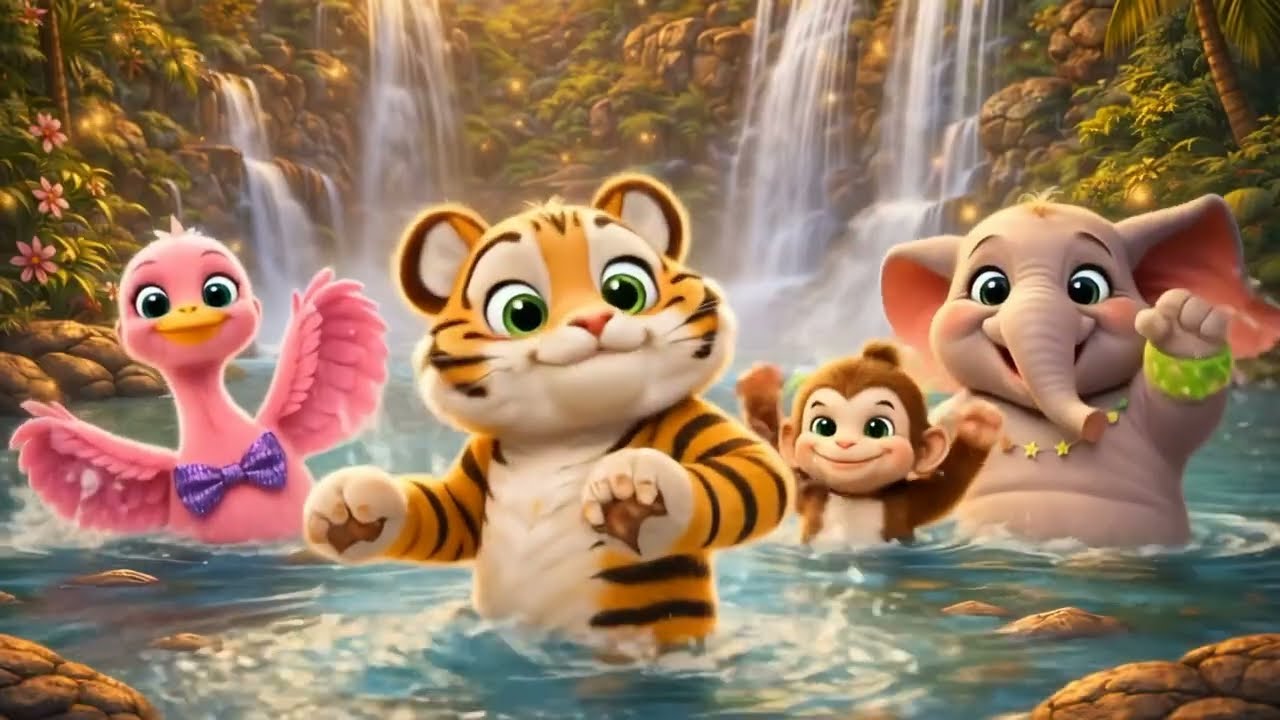 Toby the Tiger 🐯 | Fun Kids Dance Song | Sing & Dance with Friends!